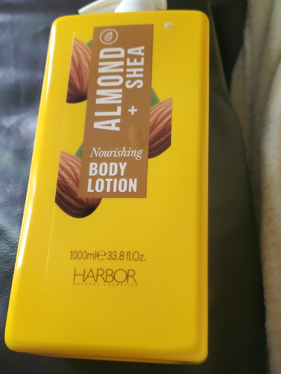 Arbor Almond Shea Nourishing Body Lotion  Bright Yellow